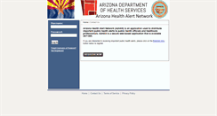 Desktop Screenshot of han.health.azdhs.gov